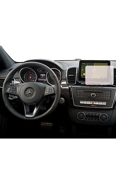MERCEDES Navigation and dashboard film Duragon, Mercedes Benz GLS-Class (X166) 2016-2019, matte, kit