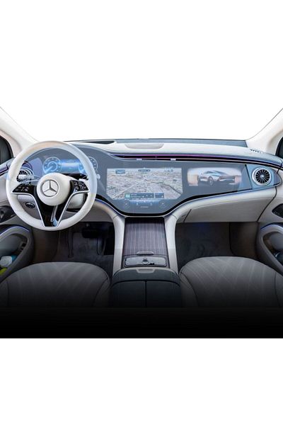 MERCEDES Duragon navigation and dashboard clock protection film, for Mercedes Benz EQE 2021+, matte, kit