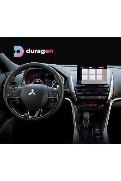Mitsubishi Duragon navigation display protection film, for Mitsubishi Eclipse Cross 2021+, matte, kit