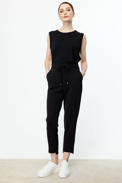 ON Front Grassed Skinny Leg Trousers Black-54124