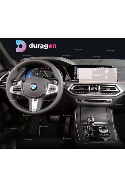 BMW Duragon navigation display protection film, for BMW X5 2018-2023, matte, installation kit