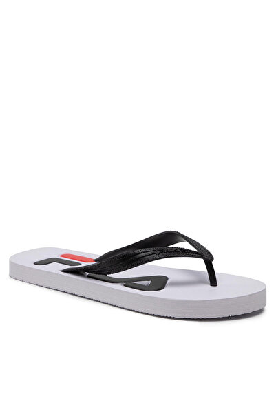 FILA Șlapi bărbătești negri FILA-FFM0007 TROY SLIPPER 13036 ALB-NEGRU