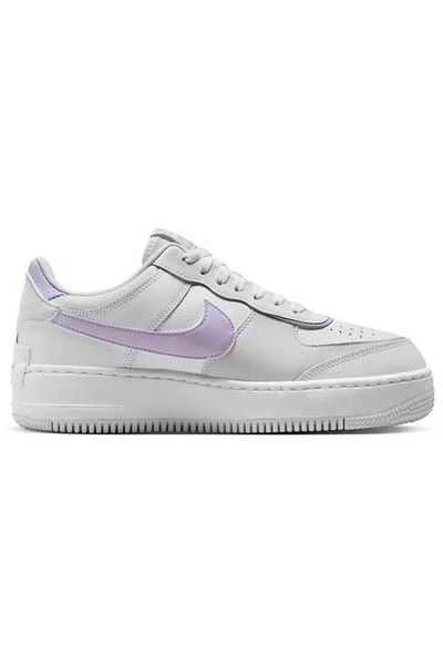 Nike Air Force 1 Shadow Sneaker Unisex Genuine Leather Casual Sports Shoes White Lilac