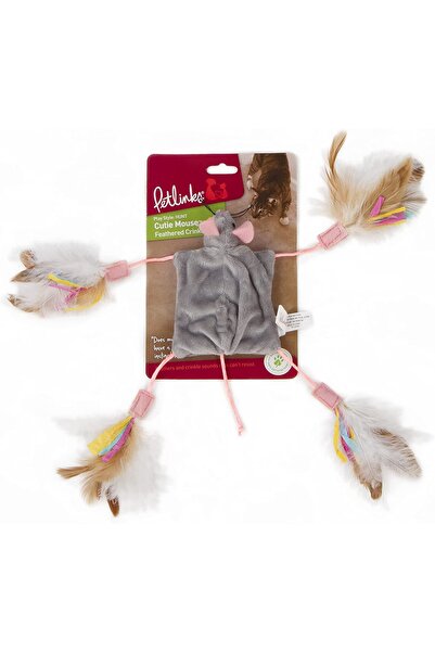 Petlinks لعبة قطط كيوتي ماوس ذات الأرجل الطويلة والمجعّدة