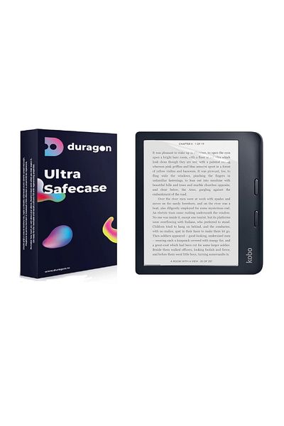 kobo Folie Duragon, pentru Kobo Libra Colour, Kit inclus, Silicon Premium
