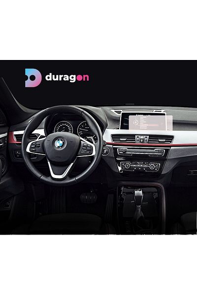 BMW Navigation Protection Film BMW X1 2016-2019, Duragon, Matte silicone, installation kit