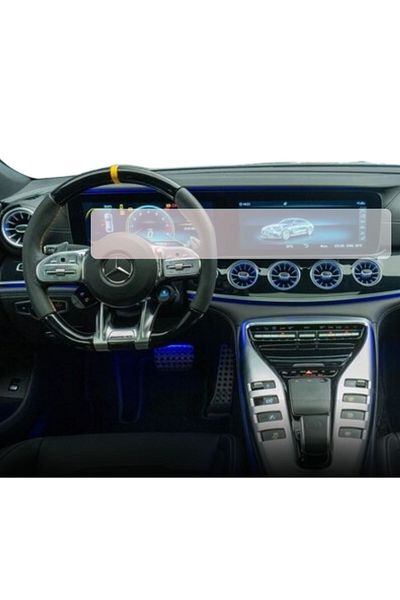 MERCEDES Duragon navigation display protection film, for Mercedes AMG GT R (C 190) 2018+, matte, kit