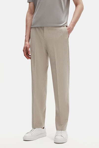 Tween Relaxed Fit Vizon Çizgili Kumaş Pantolon