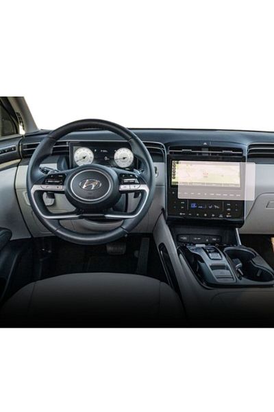 Hyundai Navigation Protection Film Hyundai Tucson (EU) 2023+, Duragon, silicone, installation kit