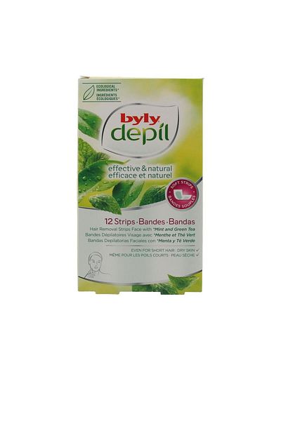 Byly Set of depilatory strips for skin byly DEPIL 12 pcs