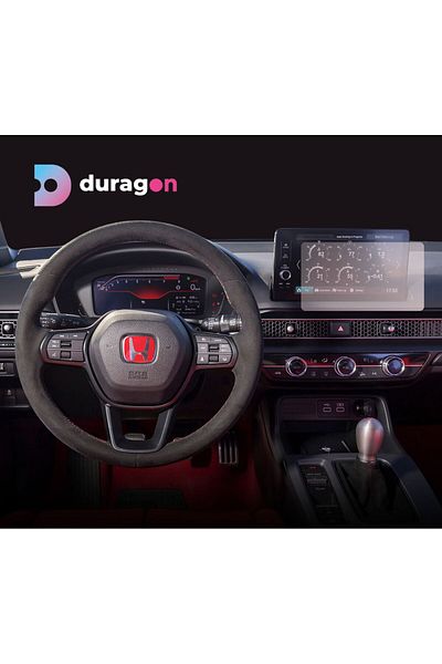 Honda Navigation Protection Film Honda Civic Type R 2022+, Duragon, Matte silicone, installation kit