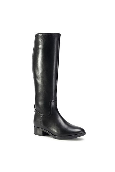 Geox Ghete de damă negre GEOX-D FELICITY D04G1A 00043 C9999