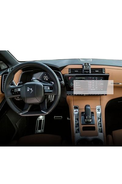UNIVERSAL CAR Duragon navigation display protection film, for DS Automobiles DS 7 Crossback 2017-2022, matte, kit