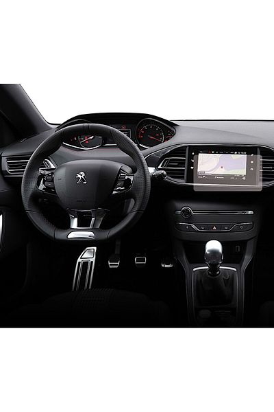 Citroen / Peugeot Display protection film, for Navigation Peugeot 308 5 Doors 2017-2021, made of silicone