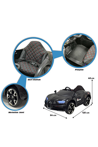 Akar Oyuncak Bravo Gt 12 Volt Akülü Araba Siyah