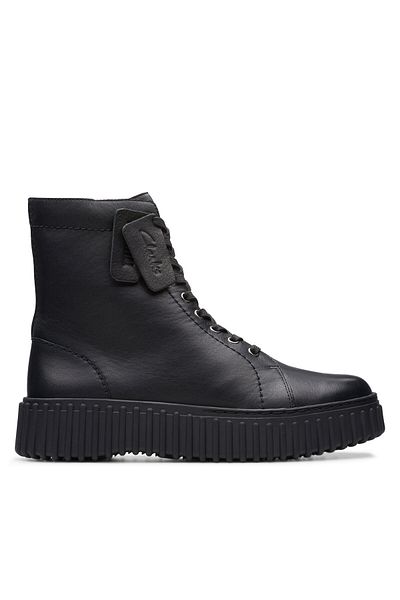 CLARKS Women's Ankle boots black CLARKS-26173870 318 BLACK LEATHER