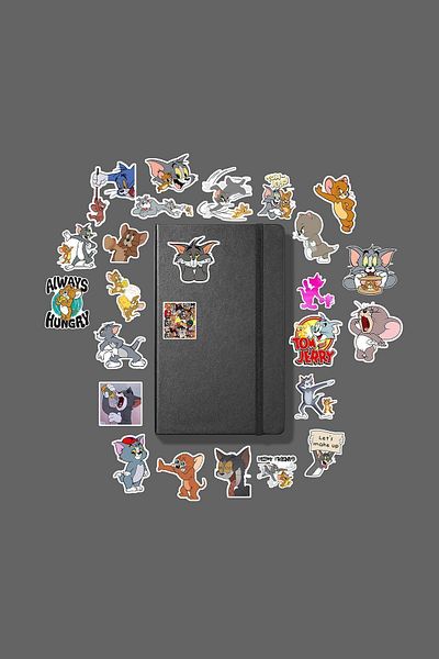 MS Major Selection Tom and Jerry Sticker Pack /Bullet Journal Notebook Sticker Agenda Laptop Sticker