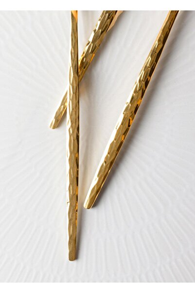 The Mia Shiny Cutlery Spoon Knife Set Matte Gold 24 Pieces