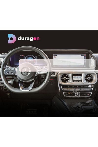 MERCEDES Navigation and dashboard clock foil Duragon, for Mercedes Benz G-CLass (W464) 2018-2024, matte, kit