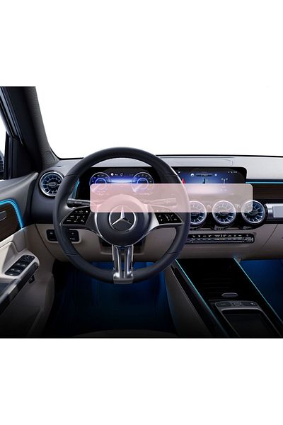 MERCEDES Duragon navigation and dashboard clock protection film, for Mercedes Benz EQA 2023+, matte, kit