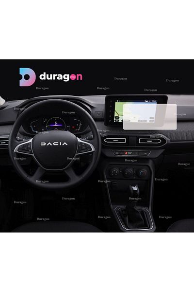 Dacia Navigation Protection Film Dacia Jogger 2022+, Duragon, silicone, installation kit