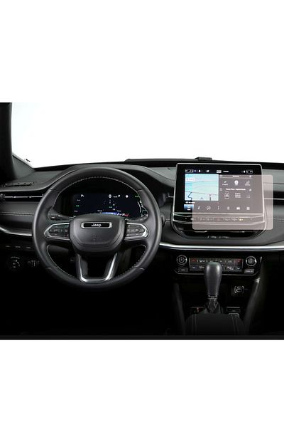 Jeep Navigation Protection Film Jeep Compass 2021+, Duragon, Matte silicone, installation kit