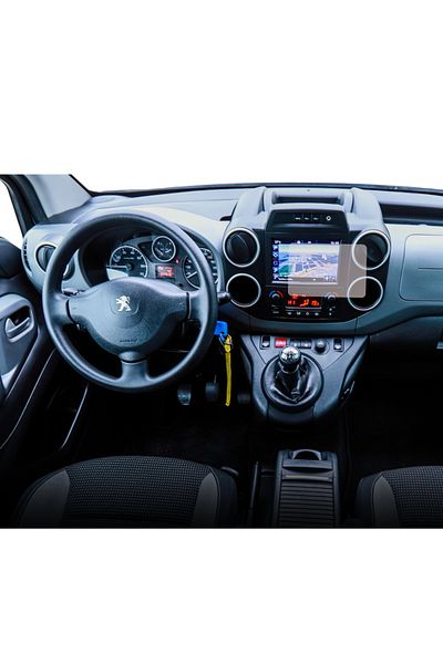 Citroen / Peugeot Navigation Protection Film Peugeot Partner 2018-2023, Duragon, silicone, installation kit