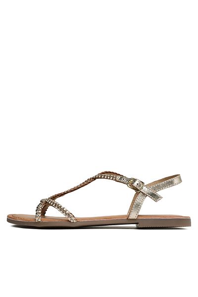 Gioseppo Sandale de damă aurii GIOSEPPO-69112-P NIOAQUE GOLD