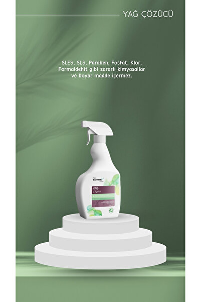 Homm Bitkisel yağ çözücü 750 ml