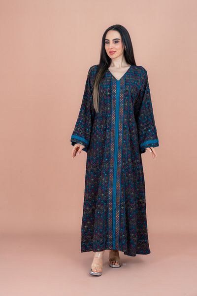 IKKXA Modern Embroidered Jalabiya