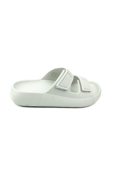 BABALİ Babalı 501 Feelup Gray Eva Velcro Tape Men's Slippers