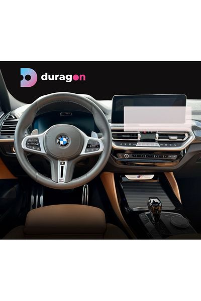 BMW Duragon navigation and dashboard display protection film, for BMW X4 2022+, matte, kit