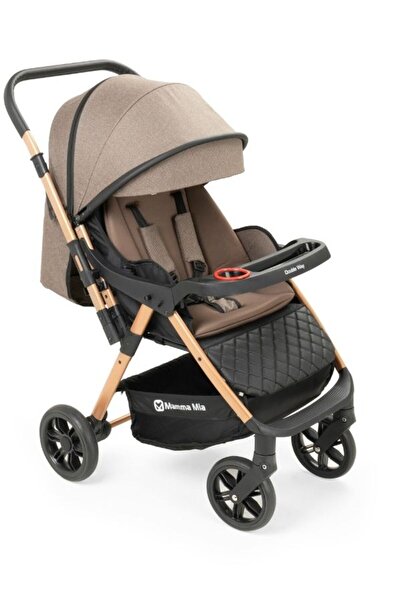 Mammamia Mamma Mia Double Way Çift Yönlü Bebek Arabası Antrasit