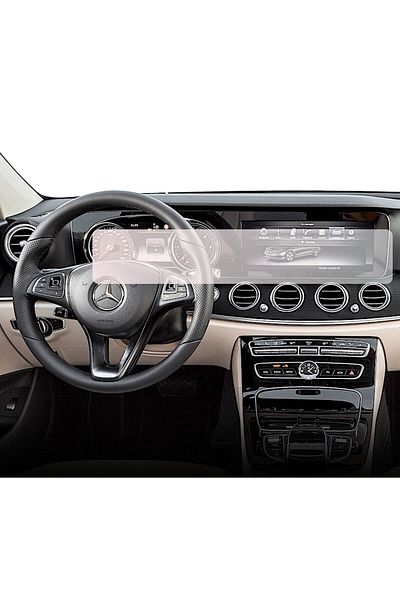 MERCEDES Duragon navigation and dashboard clock foil, for Mercedes Benz E-Class (W213) 2016-2020, matte, kit
