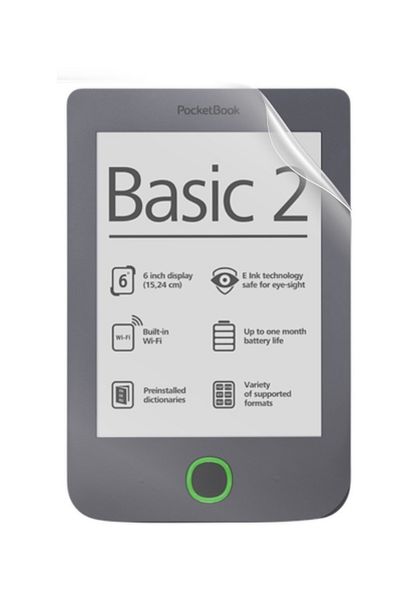 pocketbook Folie Duragon, pentru PocketBook Basic 2 (614), Kit inclus, Silicon Premium