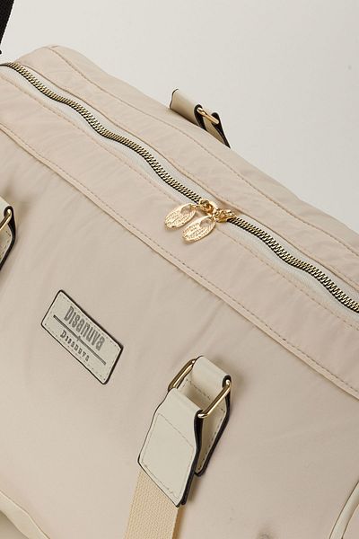 Halk Sepeti Disanuva Bondit Light Fabric Alaçatı Model Mother Baby Bag Baby Care Bag