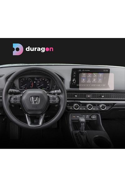 Honda Navigation Protection Film Honda Civic Sedan 2021+, Duragon, Matte silicone, installation kit