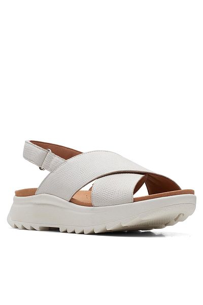 CLARKS Women's Sandals beige CLARKS-DASHLITE WISH OFF WHITE COMBI 26171949
