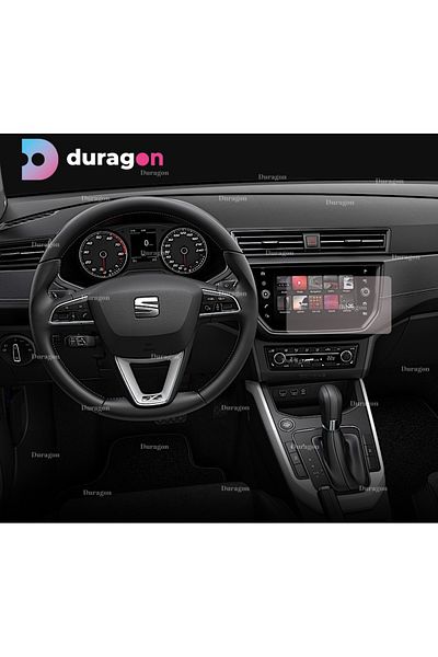 Seat Navigation Protection Film Seat Arona 2017-2021, Duragon, silicone, installation kit