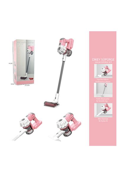 Boratila Toys Vertical Vacuum Cleaner Toy Pink