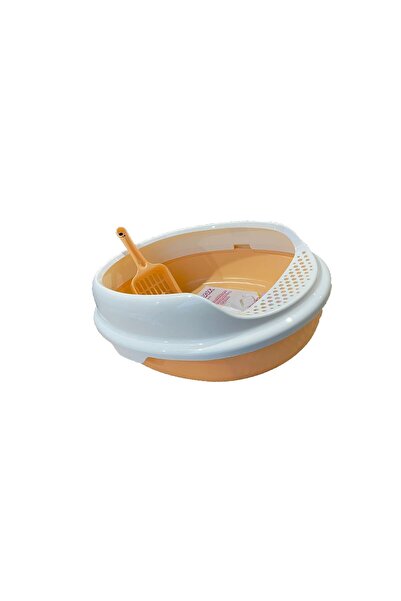NUTRAPET مرحاض قطط صغير مفتوح، الطول 32 سم × العرض 43 سم × الارتفاع 14.3 سم، ...