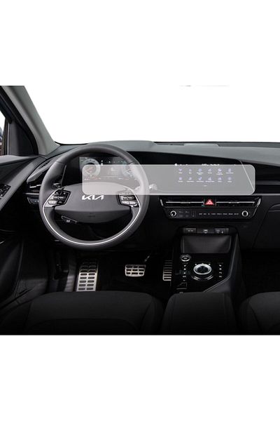Hyundai / Kia Duragon navigation and dashboard display protection film, for Kia Niro 2024+, kit