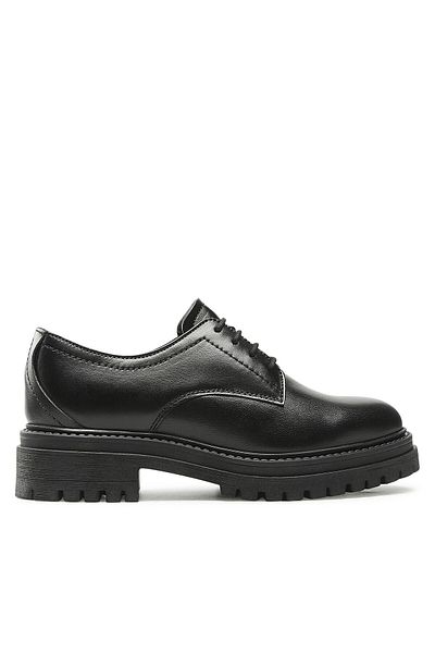 Geox Pantofi Oxford negri pentru femei GEOX-D IRIDEA D26HRM 00043 C9999