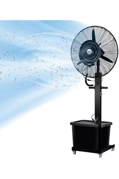 Sunrise Power Industrial Misting Fan, Stand Atomizing Fan, Heavy Duty Water Mist Fan, 3 Cooling Speed-26inch