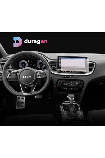 Hyundai / Kia Navigation Protection Film Kia XCeed 2022+, Duragon, silicone, installation kit