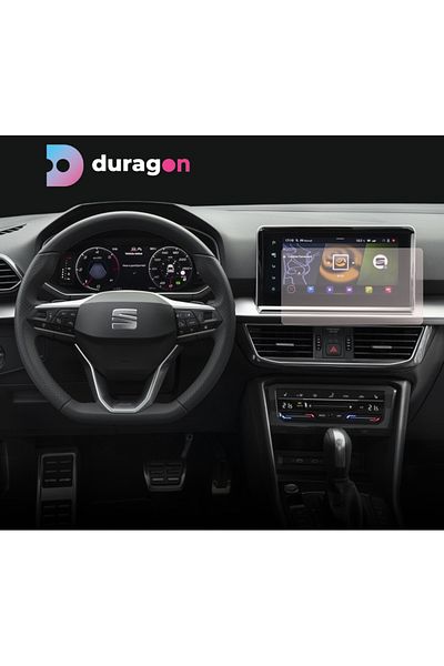 Seat Navigation Protection Film Seat Tarraco 2018+, Duragon, Matte silicone, installation kit