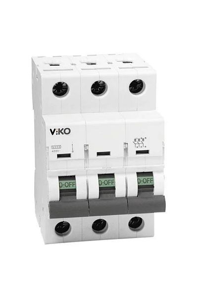 VİKO 4.5Ka 3P 40A C Type Automatic Fuse