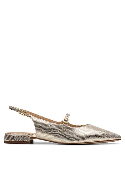 CLARKS Sandale damă aurii CLARKS-26181315 P14 CHAMPAGNE INT
