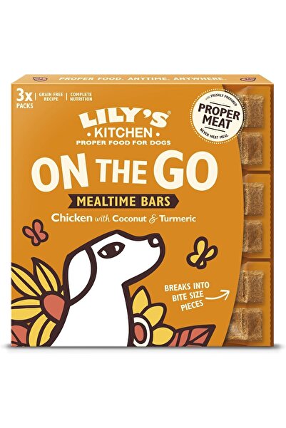 Lily's Kitchen عبوة متعددة من بارات الدجاج الجاهزة للكلاب، 40 جرام