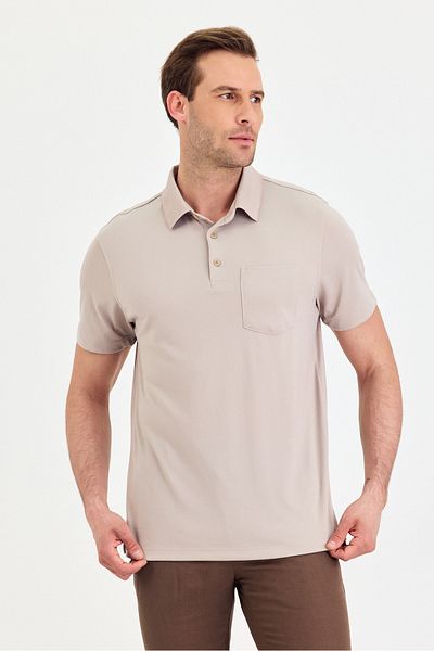 Wellalux Ανδρικό μπλουζάκι Polo Polo με λαιμόκοψη